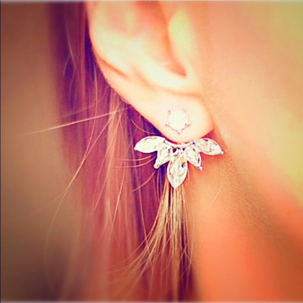 ⚡️Sale⚡️ Stunning Rhinestone Teardrop Earrings